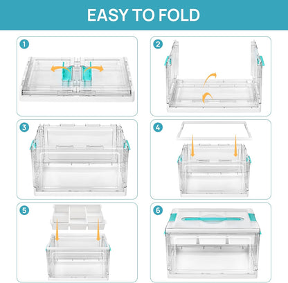 ClearSpace Organizer™ | 2-Layer Foldable Storage Box